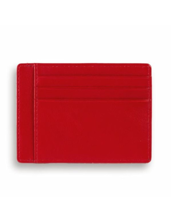 Portacarte in Pelle Originale Ducati Firma Black/Red 987713561 - 2