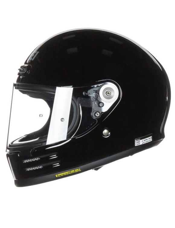 AIM Shoei Glamster 06 Glossy Black Full Face Motorcycle Helmet 1119000