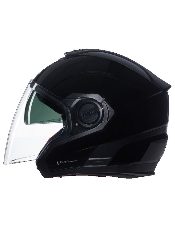 Nolan N40-5 06 Classic Jet Motorcycle Helmet 301 Glossy Black N4Z000007301