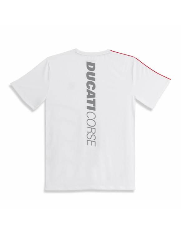 Original Ducati Fitness White Men's T-Shirt 98770798 - 2