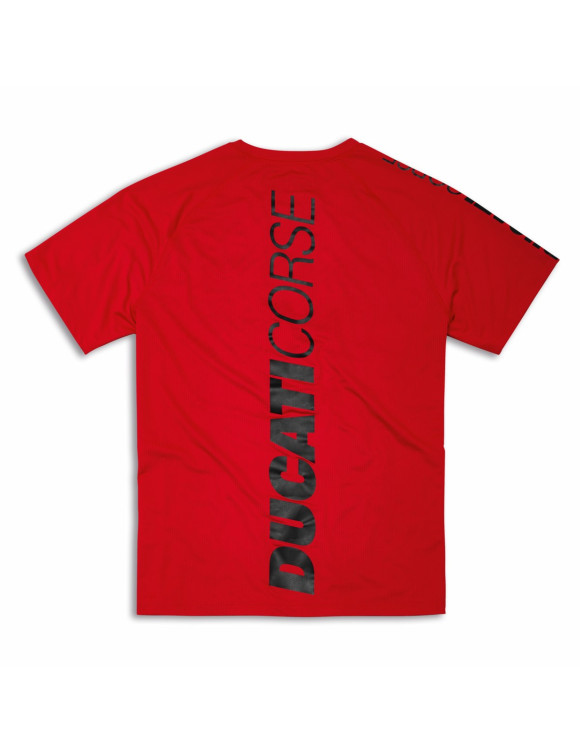 T-Shirt da Uomo Originale Ducati Sport Red 98771105 - 2
