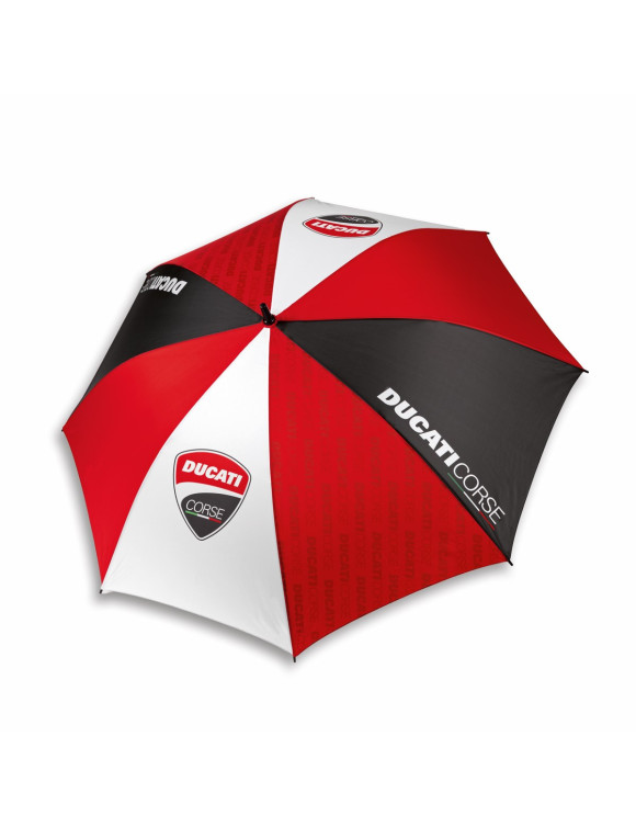 Paraguas Original Ducati Corse Speed ​​Negro/Rojo 987712310 - 1