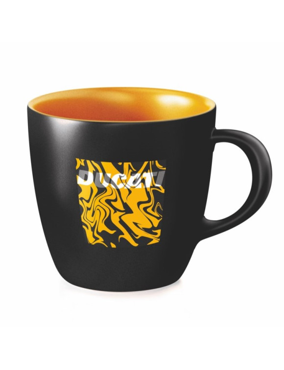 Tasse en céramique noire Ducati Art originale987712200 - 1