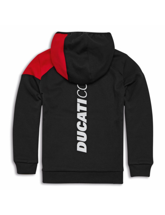 Sudadera Niño Unisex Original Ducati DC Speed ​​Negro/Rojo 9877112 - 2