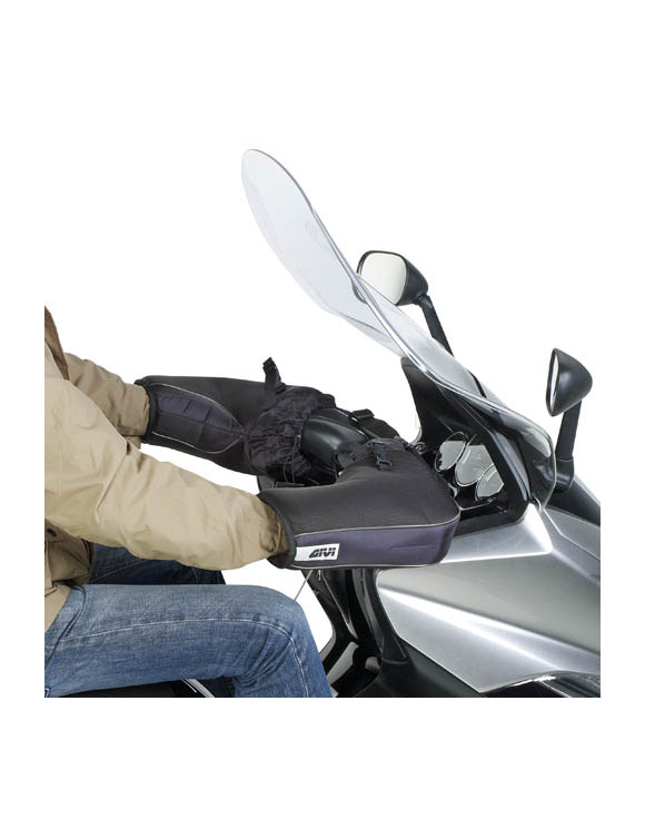 Pair of Universal Hand Grip Covers for Motorcycles and Scooters - Givi TM418