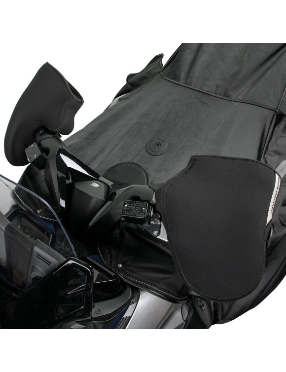 Handlebar Grip Covers with Balancer and Separate Electric Block, Motorcycle and Maxiscooter - Tucano R369X1