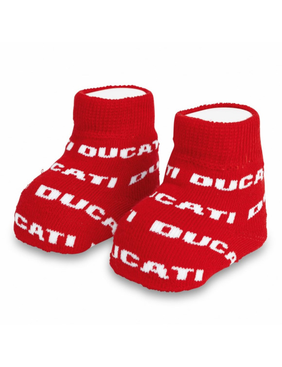Original Ducati Sport Red Unisex Baby Socks 987710643 - 1
