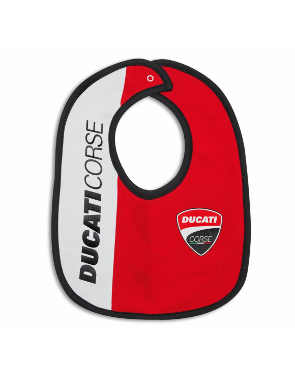 Par de petos originales Ducati DC Sport blancos/rojos 987705420 - 1 Par de petos originales Ducati DC Sport blancos/rojos 987705420 - 1