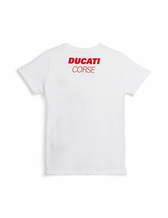 Original Ducati DC Shields White Unisex Child T-shirt 9877083 - 2