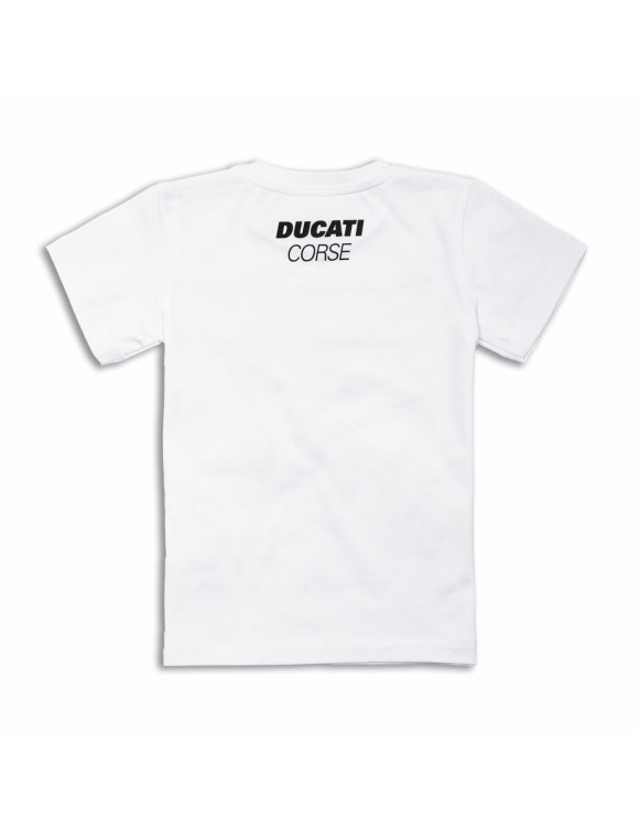 Original Ducati DC Speed ​​​​Weißes Unisex-Kinder-T-Shirt 9877109 - 2