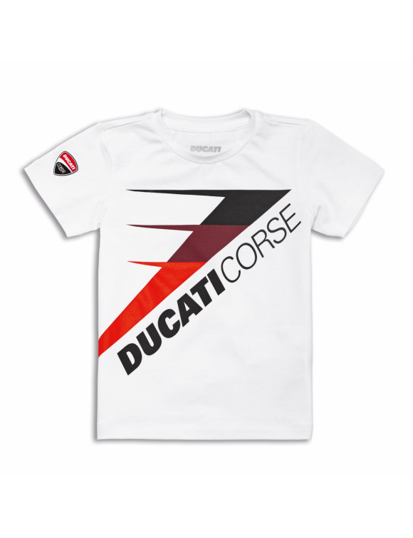Original Ducati DC Speed ​​​​Weißes Unisex-Kinder-T-Shirt 9877109 - 1