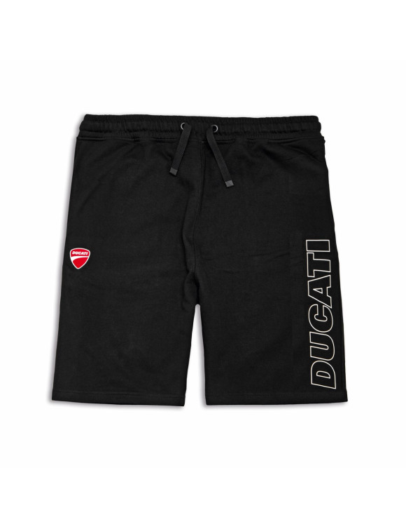 Original Ducati Logo Unisex Tracksuit Shorts Black 98771211