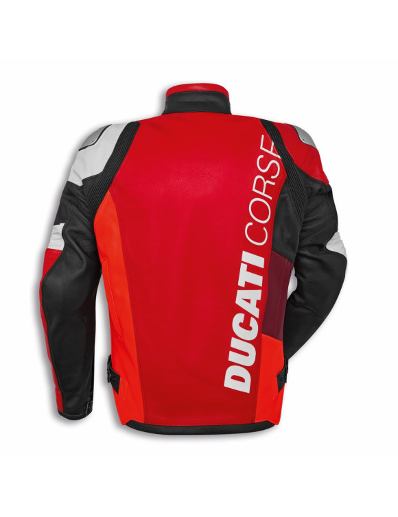 Ducati Corse C6 Original Leather Motorcycle Jacket for Men 9810742 - 2