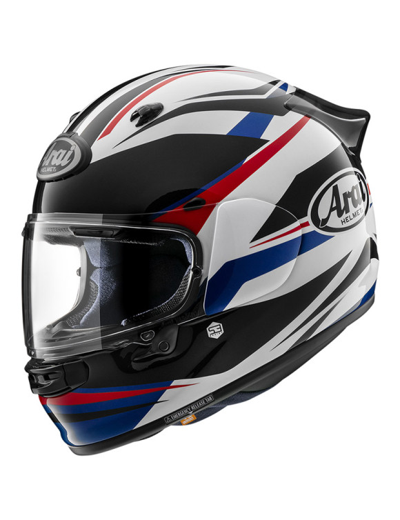 Arai Quantic Ray White Glossy Integral Motorcycle Helmet AR3115RW