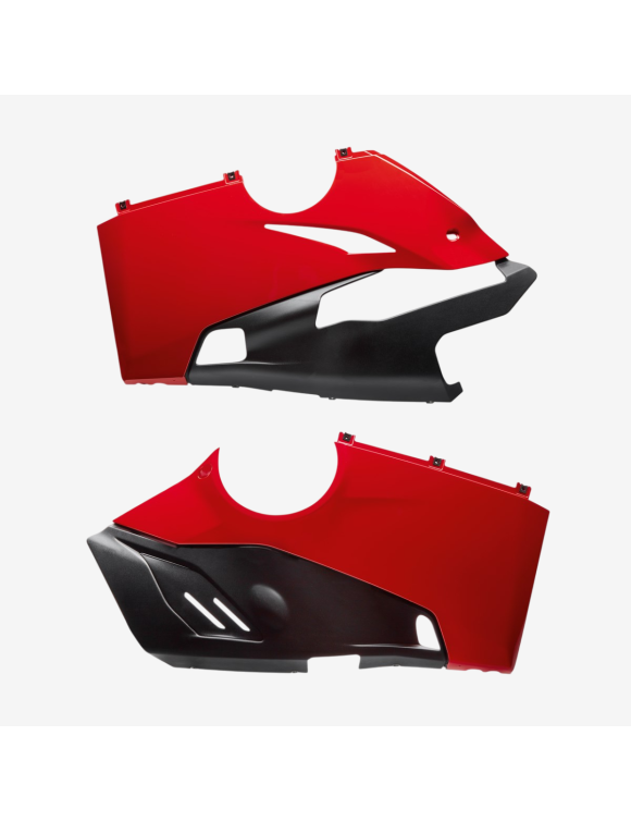 Pair of lower half fairings, original 97180654AB, Ducati Panigale V4 R