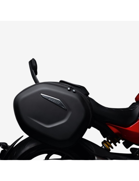 Pair of Semi-Rigid Side Bags with LED Stop Light 96782133AA Ducati Diavel V4 - 3