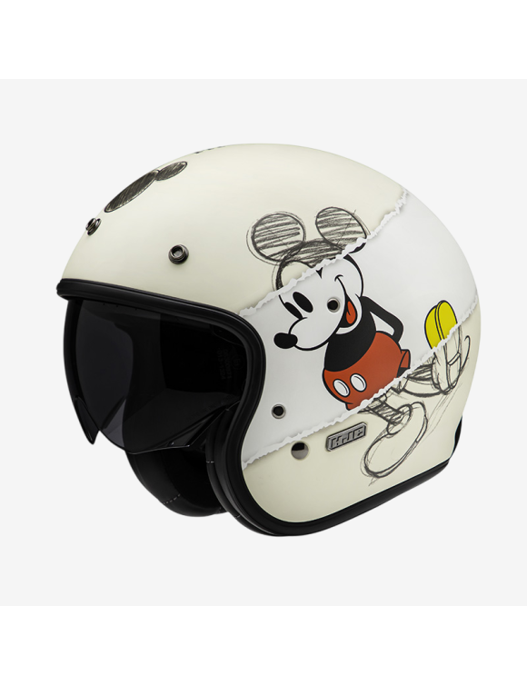 Casco Moto Jet HJC V31 Disney Mickey Sketch MC1SF Opaco 166171