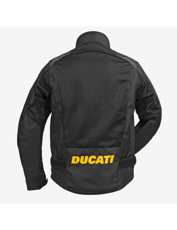 Men's Summer Motorcycle Jacket Ducati Speed Air C2 Black/Yellow 98108827 - 2