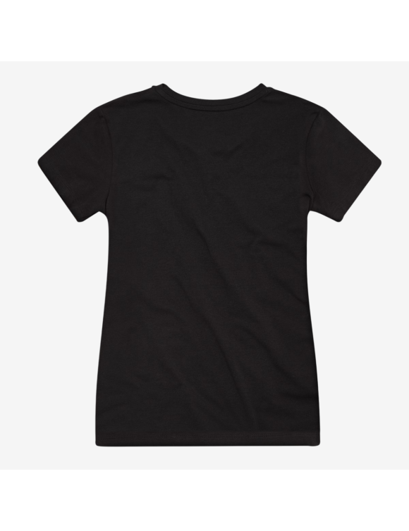 Women's Original Ducati Heart Black/Yellow T-Shirt 98771104 - 2