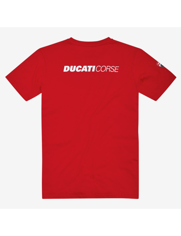 Camiseta Original Ducati para Hombre Foggy 2.0 Roja 98771350 - 2