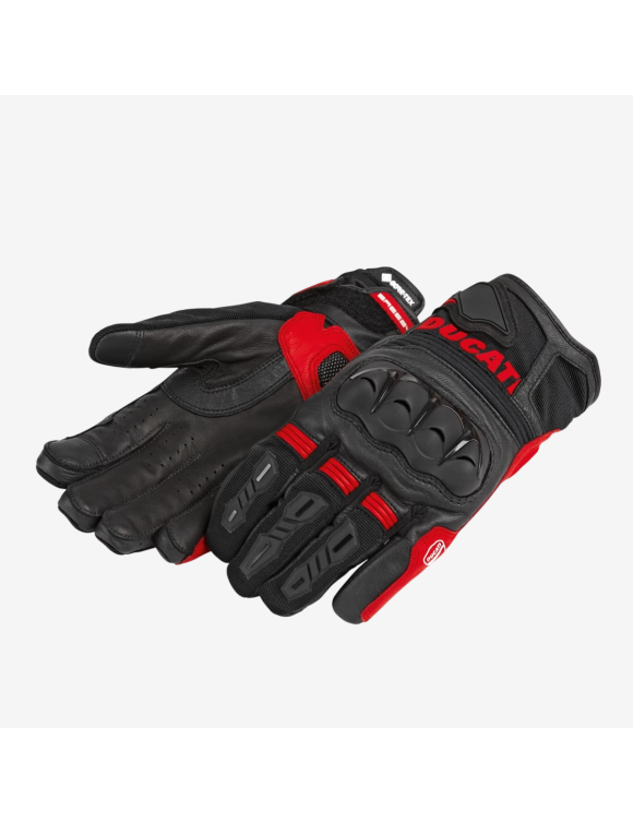 Ducati Tour C5 Black/Red 98108804 Original Unisex Motorcycle Gloves