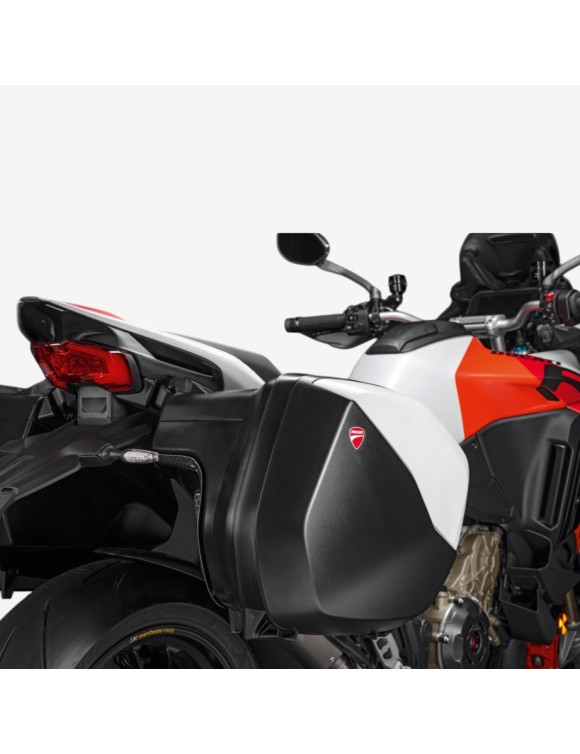 Side Case Cover in Artic White Plastic, 96781561AB, Ducati Multistrada V4 - 3