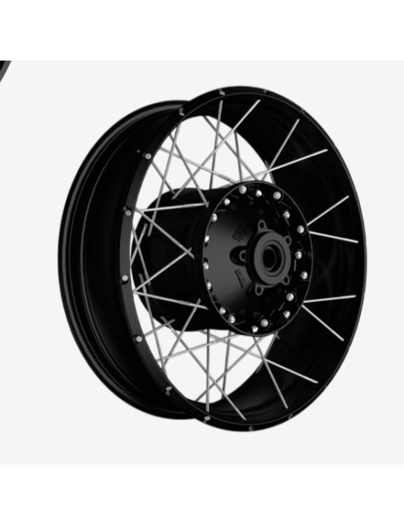 Schwarze Speichenräder, 96380261AA, Ducati Multistrada V2 - 3