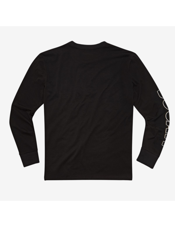Men's Long Sleeve T-shirt Original Ducati Logo Black 98771208 - 2