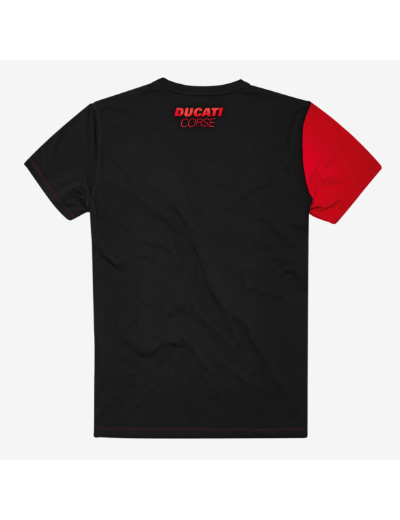 Camiseta para Hombre Original Ducati DC Speed Black/Red 98771078 - 2