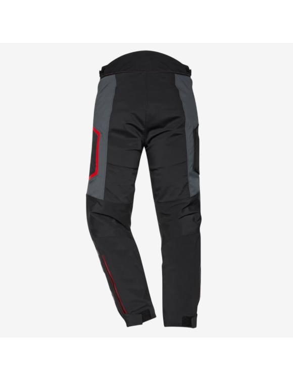 Original Ducati Strada C5 Black/Red Herren Motorradhose 9810754 - 2
