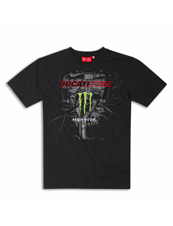 Original Ducati DC Monster Energy Schwarz Herren T-Shirt 98780192 - 1