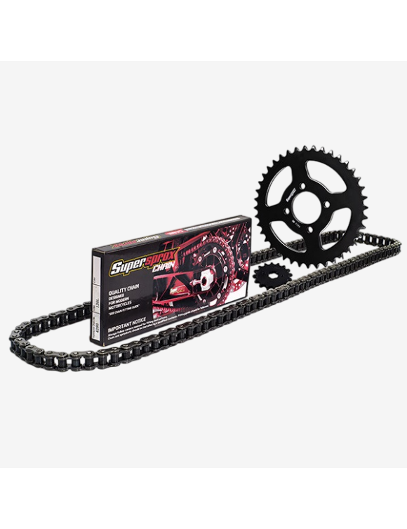 Kit Catena, Corona e Pignone, SuperSprox 101559E, BENELLI Leoncino 500
