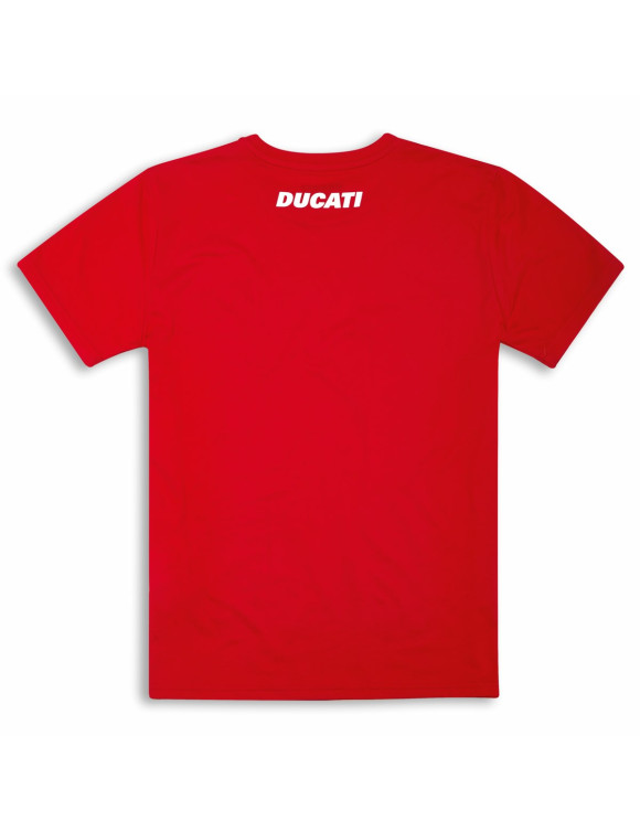 T-shirt Homme Originale Ducati Explorer Noir/Rouge 98770957 - 2