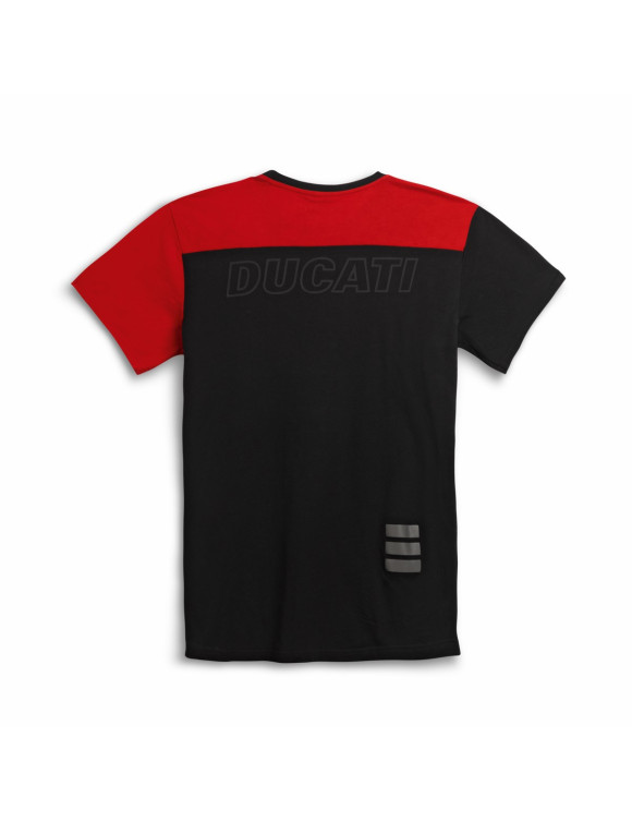 Original Ducati Explorer Black/Red Men's T-shirt 98770957 - 2