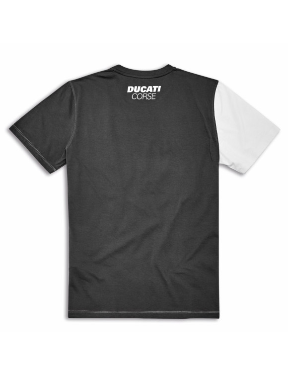 Ducati DC Speed Original Herren T-Shirt Weiß/Schwarz 98771077 - 2