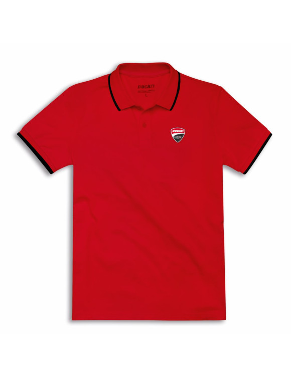 Polo de Hombre Original Ducati DC Logo Red 98771108 - 1