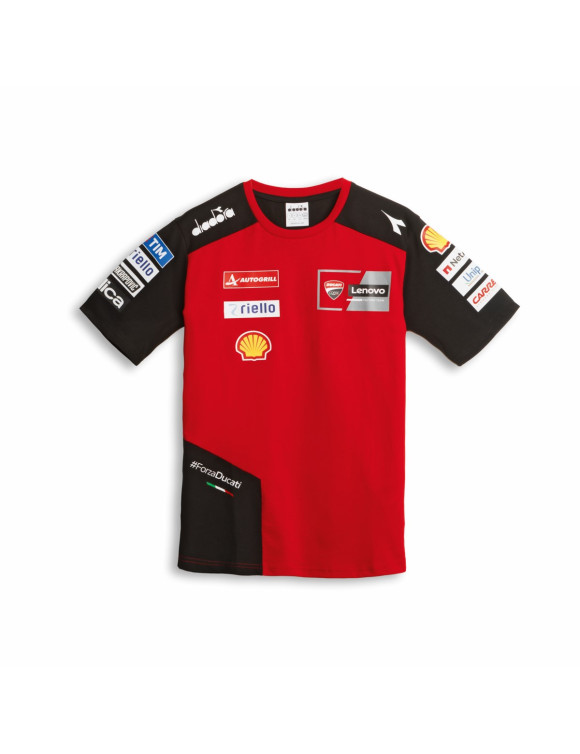 Camiseta para Hombre Original Ducati GP Team Replica 25 Negro/Rojo 98771316 - 1