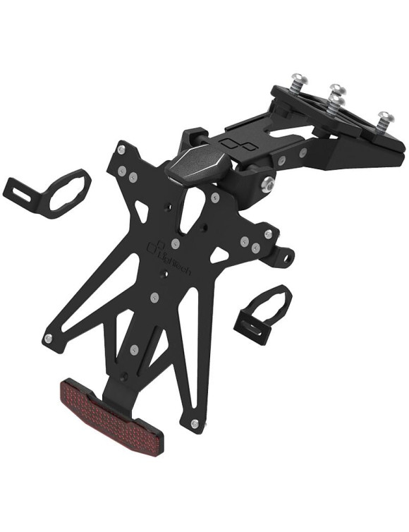 License Plate Holder Kit with Light and Reflector, Lightech KTARKA128A1 for Kawasaki Z900