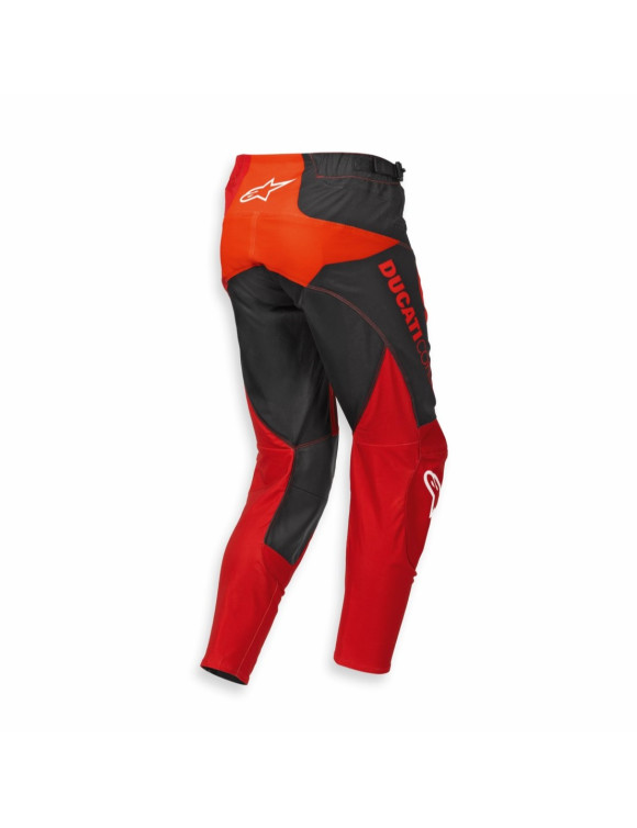 Pantalones de Moto Originales Ducati Desmo Negro/Rojo para Hombre 9810914 - 2