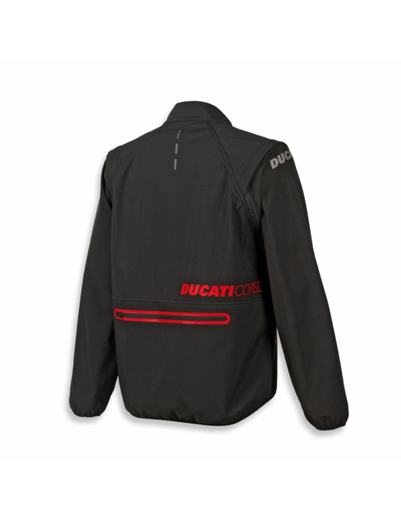 Original Ducati Desmo Herren Softshell Jacke Schwarz 98109228 - 2