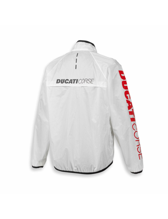 Giacca Antipioggia da Uomo Originale Ducati Desmo Trasparente 98109229 - 2