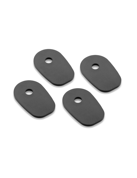 Kit de montage clignotant Rizoma FR210B - Technopolymère / PVC, Avant/Arrière