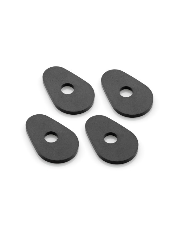 Kit de montage clignotant Rizoma FR212B - Technopolymère / PVC, Avant/Arrière