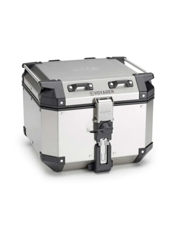 Top Case 42L en Aluminium Naturel, Kappa K'VOYAGER - KVG420A