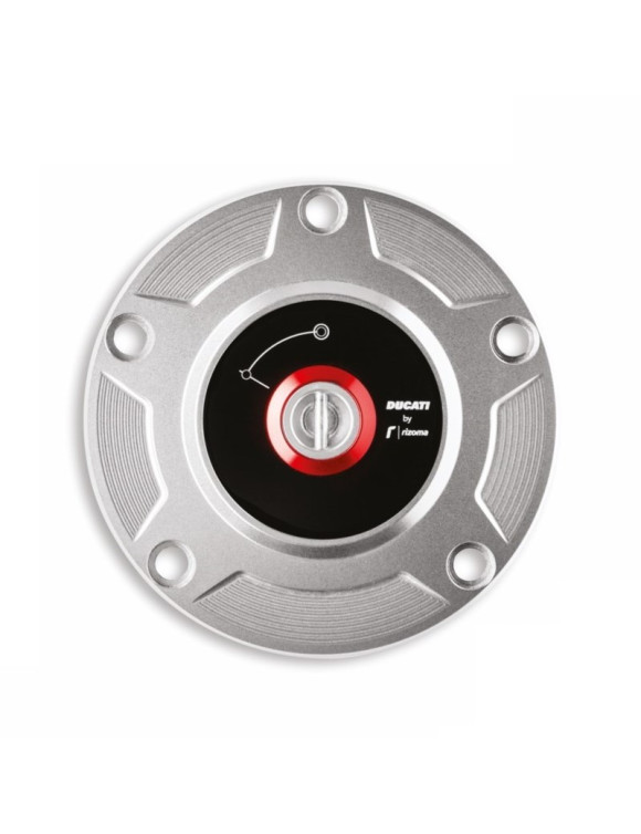 Bouchon de réservoir en aluminium 97780051BB Ducati Superbike/Diavel/Streetfighter V2-V4 - 1