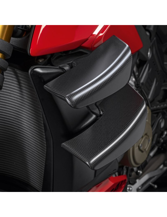 4 Carbon Fiber Wings 96981341AA Ducati Streetfighter V2/V4/V4S - 3