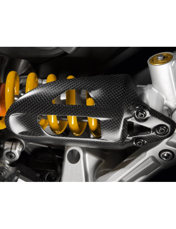 Cache Amortisseur Arrière en Carbone 96450711B Ducati Superbike