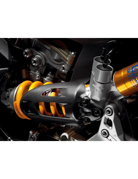 【ドゥカティパフォーマンス】カーボンリアショックカバー【96450711B】 Carbon Rear Shock Absorber Cover 96450711B Ducati Superbike