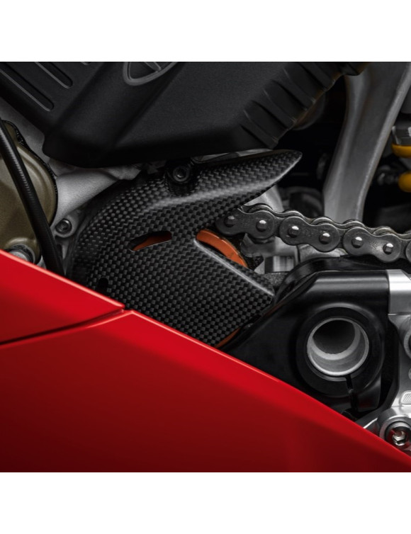Carbon Sprocket Cover 96981991AA Ducati Panigale V4