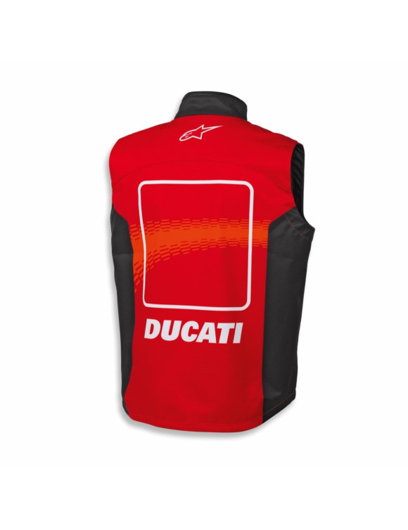 Gilet Homme Original Ducati Desmo Noir/Rouge 98109227 - 2